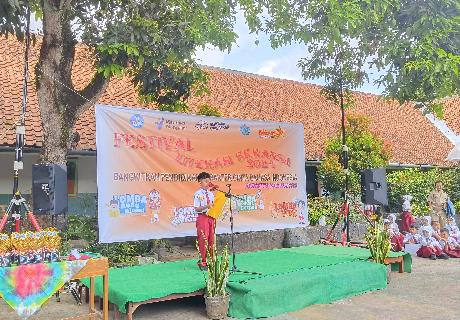 Peringati bulan Bahasa, SD Negeri 1 Kranji Gelar Festival Literasi Skransa